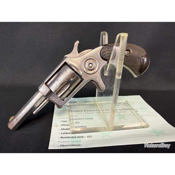REVOLVER GEORGIA 5 coups cal. 32 rimfire