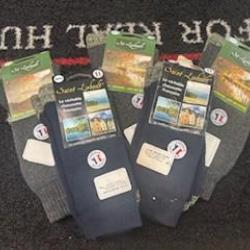 Magnifique lot de 5 paires de chaussettes longue pour chasse ou quotidien t39/42 lot du retour