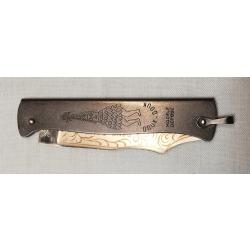 Couteau pliant " DOUK-DOUK" 440 -Anthracite-