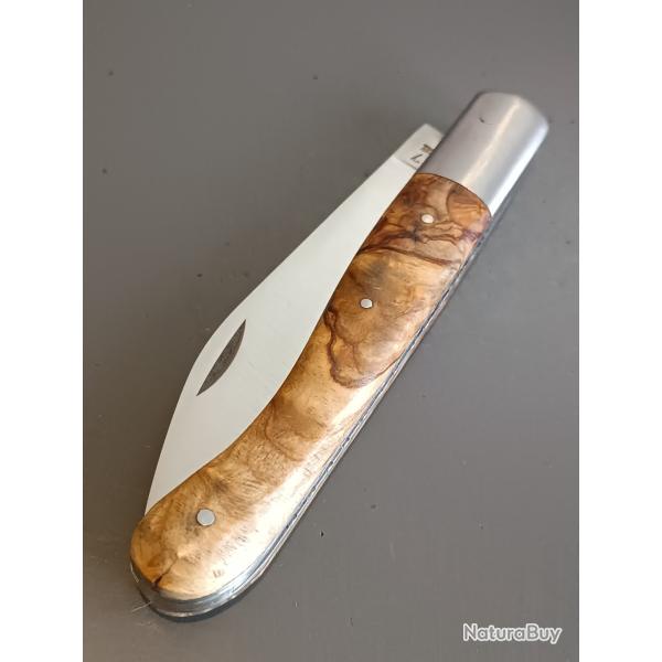 COUTEAU AURILLAC, THIERS, manche olivier, guilloch�.