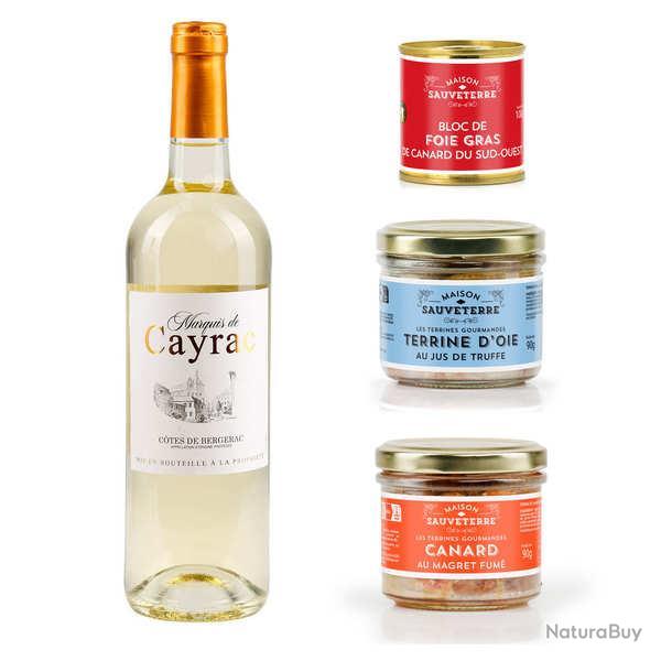 Offre sp�ciale La s�lection festive - 1 vin moelleux et 3 d�lices sal�s - L'offre compl�te