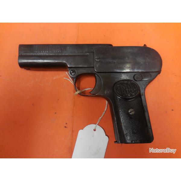 DREYSE 1907 calibre 7,65 browning