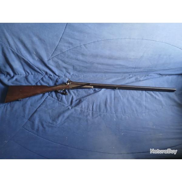 Fusil calibre 16 � broche ( 1 euro sans prix de r�serve).