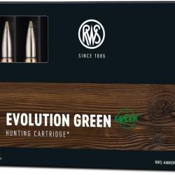 Cartouche RWS 7X64 EVOLUTION GREEN 8.2g 127grs x20
