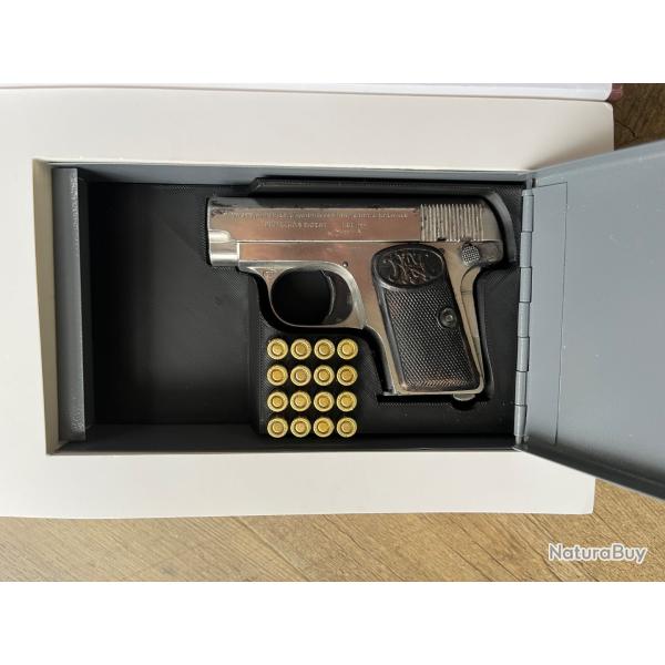 Boite rangement livre, mini coffre 6,35 0,25 6.35 0.25 ACP Baby Browning MAB A