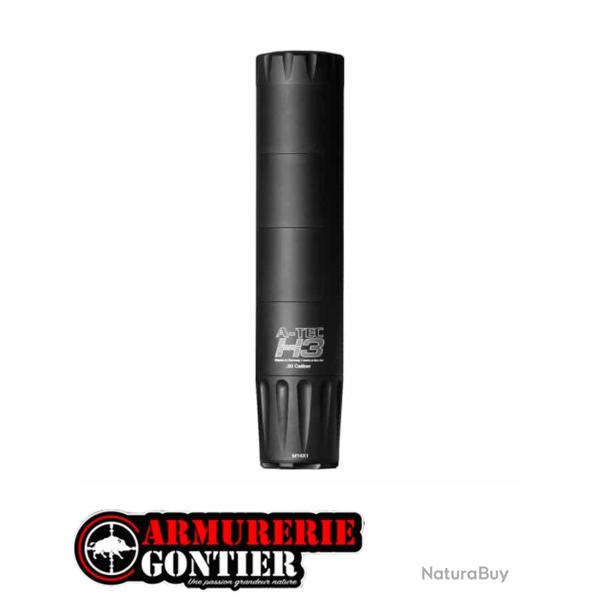 Silencieux A-TEC H3 calibre .30 - Filetage 5/8-24