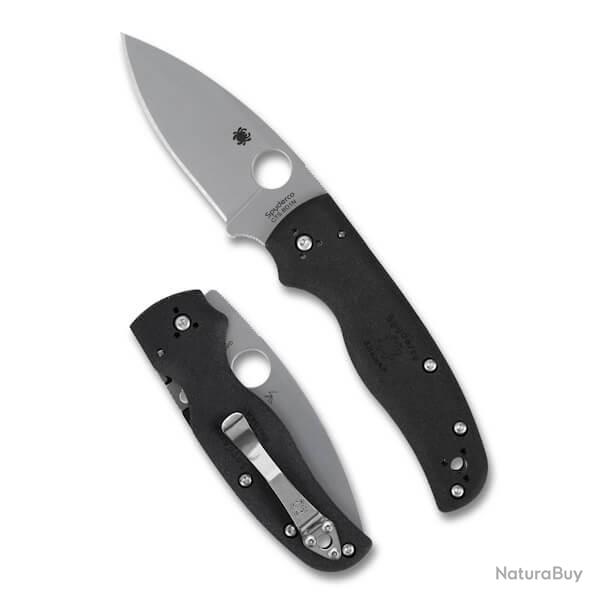 Couteau pliant Spyderco Shaman FRN noir C229PBK