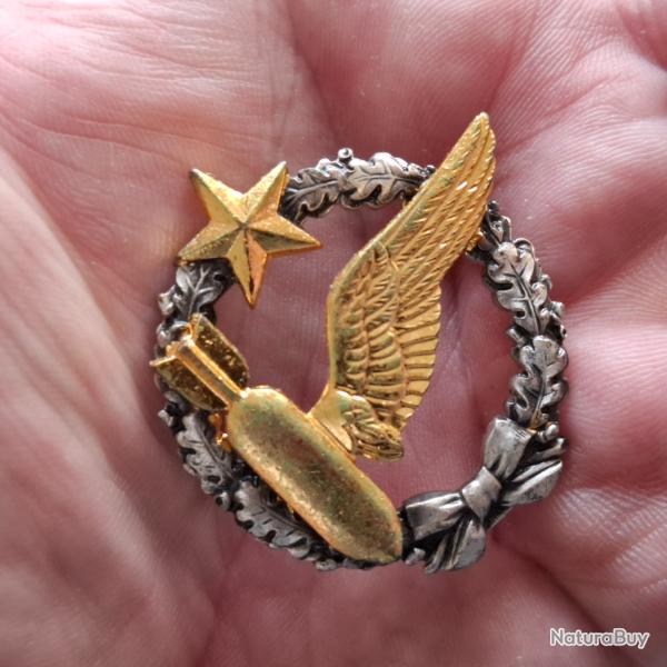 INSIGNE BREVET ELEVE BOMBARDIER (DRAGO)