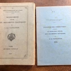 Renseignements relatifs aux documents nautiques et &agrave; la navigation 1948
