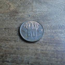 monnaie belgique 50 centimes  1977