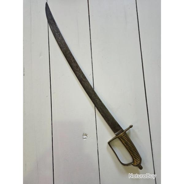 Sabre briquet 1790