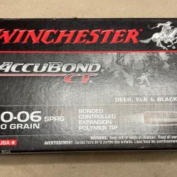 20 Munitions Winchester .30-06 Sprg. |  Accubond 180 gr