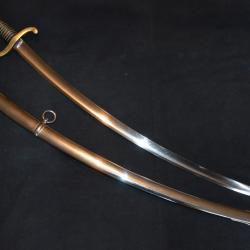 SABRE DE CANONNIER MONTE Mle 1829-ARTILLERIE SECOND EMPIRE GUERRE 1870/71-FRENCH SWORD ARTILLERY (2)
