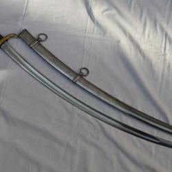 SABRE DE CANONNIER MONTE Mle 1829-ARTILLERIE SECOND EMPIRE GUERRE 1870/71-FRENCH SWORD ARTILLERY