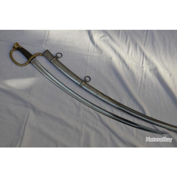 SABRE DE CANONNIER MONTE Mle 1829-ARTILLERIE SECOND EMPIRE GUERRE 1870/71-FRENCH SWORD ARTILLERY