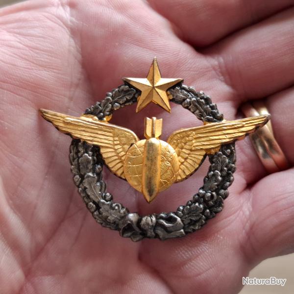 INSIGNE BREVET NAVIGATEUR BOMBARDIER