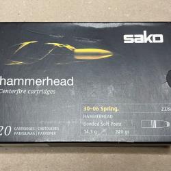 20 Munitions Sako .30-06 Sprg. | Hammerhead 220 gr