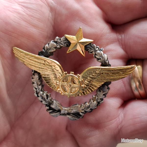 INSIGNE BREVET MECANICIEN NAVIGANT (DRAGO)