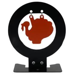 Cible m&eacute;tallique &agrave; rabat Mod&egrave;le Dindon Entra&icirc;nement loisir int&eacute;rieur ext&eacute;rieur