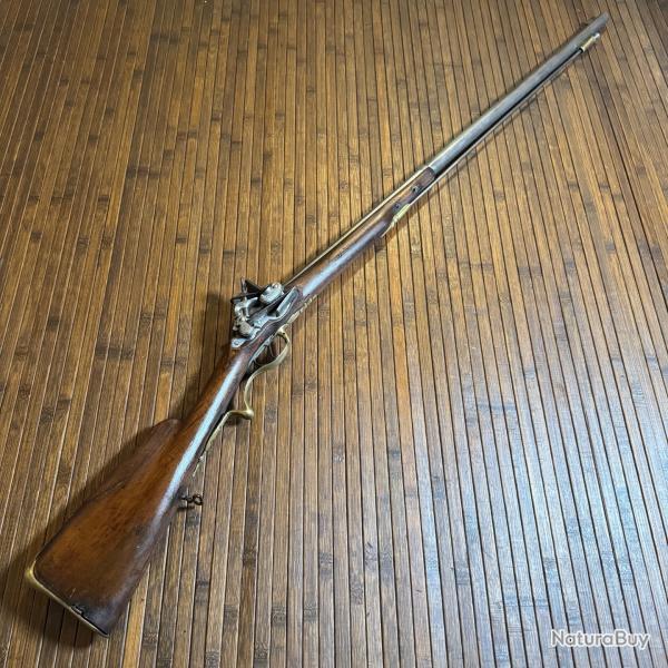 FUSIL CHASSE DE LUXE � SILEX PLATINE � LA MIQUELET DIVERS POIN�ONS XVlll �ME si�cle