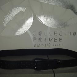 Ceinturon cuir gendarmerie/chasse