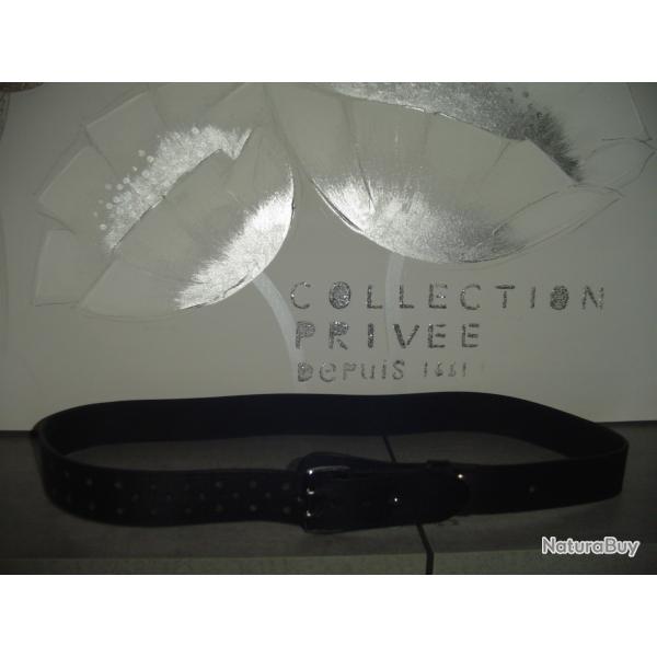 Ceinturon cuir gendarmerie/chasse