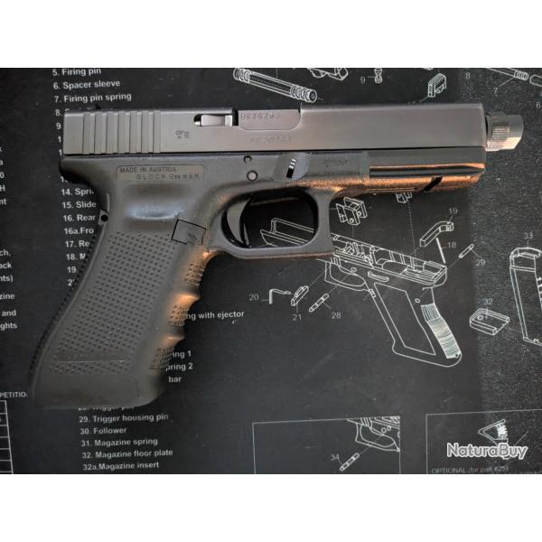 Glock 17 Gen 4 - canon filet�
