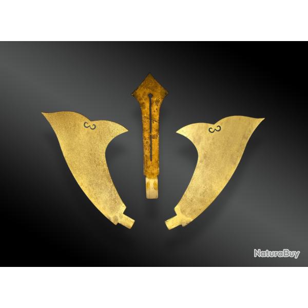 KUWAGATA - ORNEMENT DE CASQUE DE SAMOURA� � MAEDATE � Japon, P�riode Edo, (1603-1868)