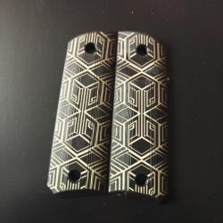 Plaquettes grip pour pistolet 1911 laser Custom