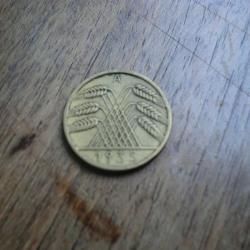 monnaie allemagne 10 reichspfenning  1935 A