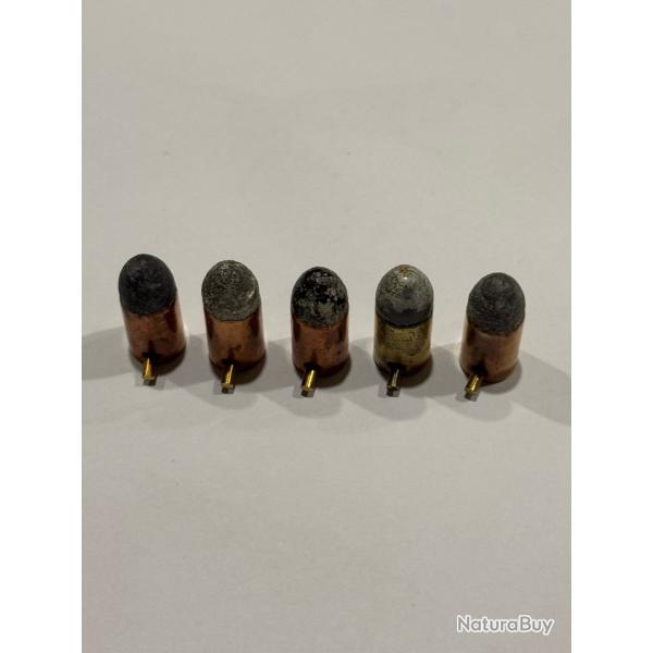lot 5 cartouches 9m/m � broche PN collection