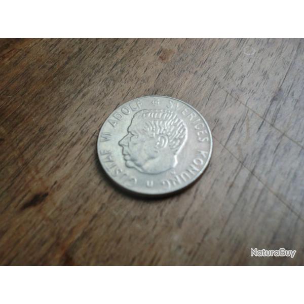 monnaie su�de gustaf VI adolf 1 kruna 1969