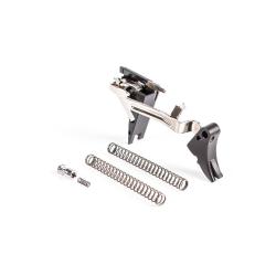 FUL-DRP-4G9-PRO.B-B - ZEV Drop-In Kit, d&eacute;tente Fulcrum PRO pour Glock Gen4 - Noire