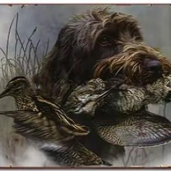 Plaque d&eacute;corative vintage M chasse 3 LIVRAISON GRATUITE