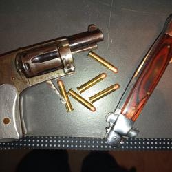 Revolver velodog barillet basculant &agrave; droite