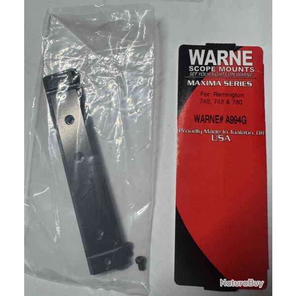 Montures de scope WARNE Maxima SeriesRemington 740, 742, 760 - Neuf sous blister - R�f�rence A994G
