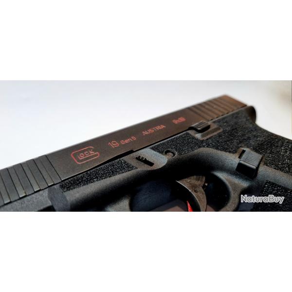 Stippling fais main custome