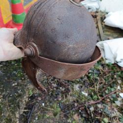 Casque de tankiste modifi&eacute; a la romaine