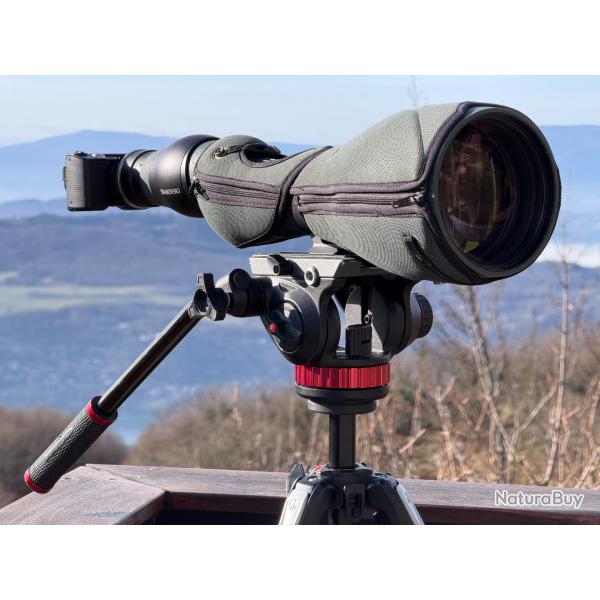 Longue-vue d'observation modulaire compl�te digiscopie Swarovski STX 115mm