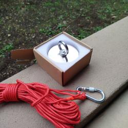 Lot p&ecirc;che &agrave; l'aimant gros diam&egrave;tre 90mm