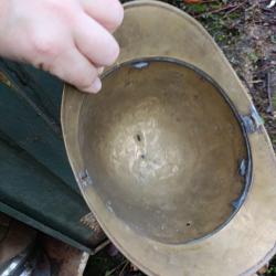 Casque nu de pompier