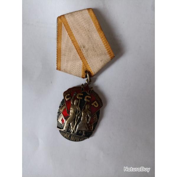 M�daille russe ordre du travail