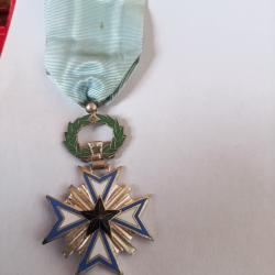 BENIN - DAHOMEY MEDAILLE DE CHEVALIER DE L'ORDRE DE L'ETOILE NOIRE