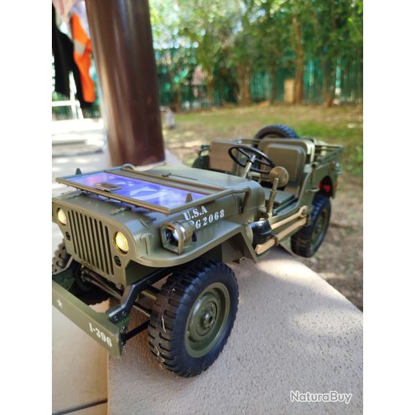 Camion Jeep willys militaire RC