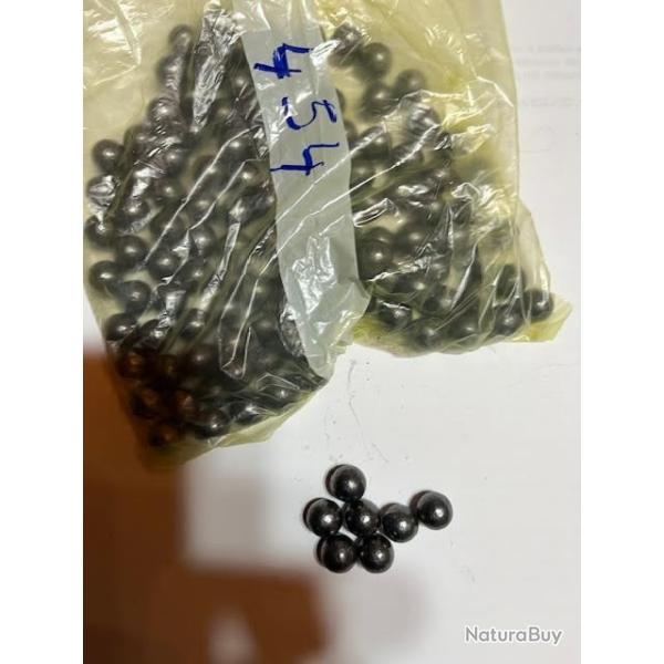 100 Balles rondes 454
