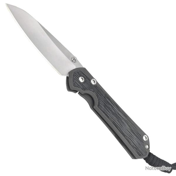 Small Sebenza 31 Insingo Micarta Canvas Black Inlay - CHRIS REEVE