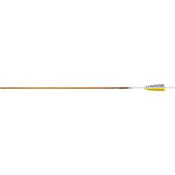 Lot de 6 fl&egrave;ches Easton Legacy Traditional en carbone plumes naturelles 34" 400
