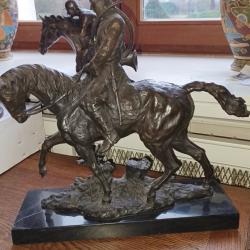 piqueux a cheval  bronze