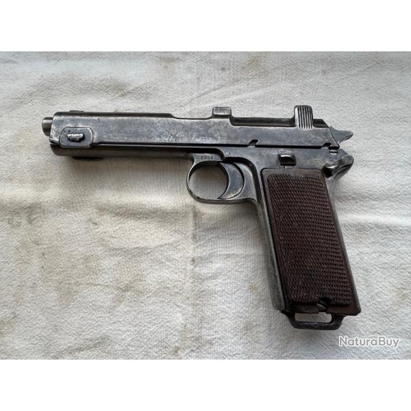 PISTOLET STEYR 1912 calibre origine 9x23 / 9 Steyr