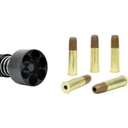 Speed loader + 6 Douilles pour BruniGuns Cal. 4,5mm